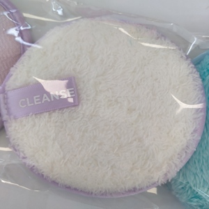 Factory Price 3 PCS Soft Face Wash <b>Pads</b> Reusable <b>Cotton</b> <b>Pads</b> Hot Style Reusable Bamboo Cleansing Face OEM Customized Packing - Product Image 3