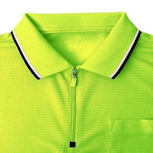 Qualité supérieure Nouveau style à la mode Vêtements pour hommes vierges décontractés à manches courtes Polos grande taille Polos à fermeture éclair été - Product Image 4