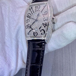 Impresionante Reloj de Moda Personalizado de Acero Inoxidable con Diamantes Moissanite Engastados en Forma de Caja, Estilo Hip Hop, Regalo para Hombre - Product Image 5