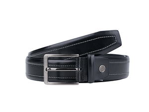 Cinturón de Cuero de Estilo Casual Personalizable con Hebilla de Aleación, MOQ Bajo, Prenda de Moda en Venta para Diseño Personalizado - Product Image 3