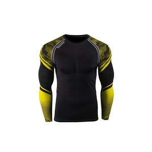 Camiseta de Manga Larga para Hombre, Sublimada Personalizada de Alta Calidad, 240g Poliéster/Nailon, Secado Rápido, Transpirable - Product Image 1