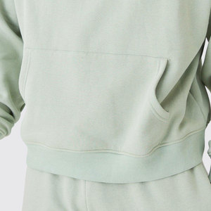 ชุดวอร์มผู้ชายแบบมีฮู้ดสำหรับฤดูหนาว ผ้าฝ้ายคุณภาพสูง 100% เป็นมิตรกับสิ่งแวดล้อม ระบายอากาศได้ดี น้ำหนักเบา สไตล์สตรีทแวร์ - Product Image 5