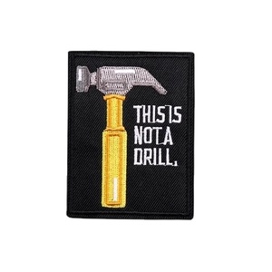 Parche Bordado 3D de Alta Calidad con Logotipo Personalizado, Estilo Termoadhesivo o Cosido para Chaquetas, Gorras, Bolsos, Uniformes, Personalizado al por Mayor - Product Image 3