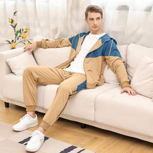 เสื้อกันหนาวมีฮู้ดสีพื้นมีเชือกผูกสำหรับฤดูหนาวระบายอากาศน้ำหนักเบา - Product Image 2