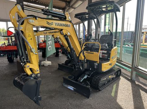 Miniexcavadora Yanmar VIO12 de 1.2 Toneladas, Excavadora Compacta de Cero Cola con Motor Hidráulico de Alta Potencia para Jardinería - Product Image 5