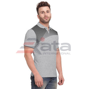 Ropa de verano 2024, nuevo diseño, polos de algodón informales para hombres, polos de manga corta personalizados de marca de moda - Product Image 2