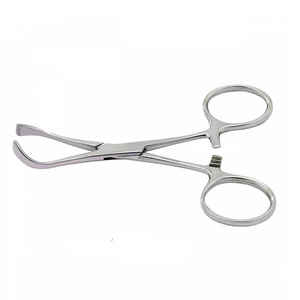 Pinzas de toalla de acero inoxidable abrazadera médica reutilizable para cirugía veterinaria y procedimientos dentales con acabado liso - Product Image 3