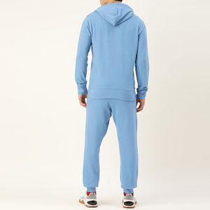 Chándal de lana de algodón de talla grande para hombre, chándal cálido de invierno, logotipo personalizado, cosas suaves sólidas diseñadas, demanda del cliente - Product Image 3