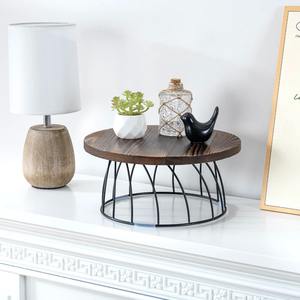 Elegante Soporte para Pastel de Madera con Base de Metal, Ideal para Uso Diario, Desayunos, Refrigerios y Recepciones Informales, Venta al por Mayor desde India - Product Image 2