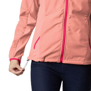 Durable & Soft Touch Polyester Fabric with Wind and Water Resistant Design Affordable <b>Women</b> Softshell <b>Jacket</b> <b>Lightweight</b> - Product Image 6