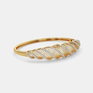 Bellina Classic Design Oval Sterling Silver Bangle with <b>Cubic</b> <b>Zirconia</b> Diamond Elegant Jewelry for Weddings Parties or Gifts - Product Image 2