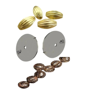 Outil diamanté à lame ronde pour bijoux en métal argenté et doré avec boule et chaîne pour couper les bijoux. - Product Image 3