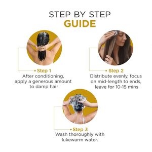 Votre logo crème nourrissante masque capillaire extrait d'eau de riz marque personnalisée formule 2-en-1 soutien alimentaire intensif - Product Image 6