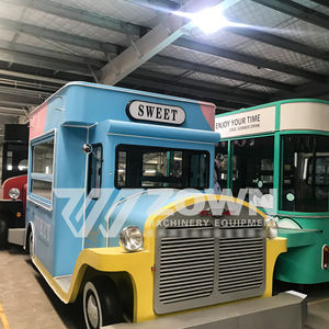 รถเทรลเลอร์ขายอาหารเคลื่อนที่ทำจากสเตนเลสสตีลสำหรับใช้ในครัวแนวสตรีทเบอร์เกอร์ทำไอศกรีมขนมขบเคี้ยวเคลื่อนที่ได้ - Product Image 3