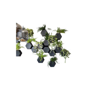 Macetas decorativas para jardín de interior, macetas decorativas para jardín de diseño antiguo, contenedor de hierbas, macetas colgantes de Metal de primera calidad - Product Image 4