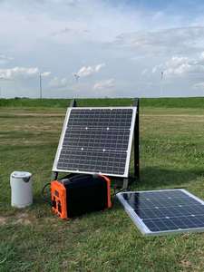 Trạm năng lượng mặt trời di động với bộ điều khiển <span class=keywords><strong>MPPT</strong></span> pin Lithium ion EU & chúng tôi cắm trại tại nhà & Lưu trữ năng lượng - Product Image 5