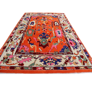 Wool Handmade Antique Hand Knotted Rugs Multi Color 8x14 9x12 Prayer Carpet <b>Sets</b> <b>for</b> Home Floor Decoration CR32 - Product Image 1
