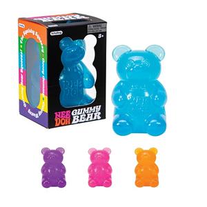 Nuevo Oso de Goma Schylling NeeDoh - Juguete Sensorial Antiestrés con Relleno Similar a la Gelatina - 3.5 Pulgadas de Alto - Product Image 1