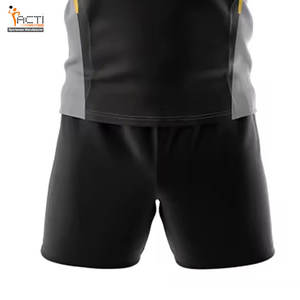 Venta directa de fábrica Nuevo diseño Slim Fit Logotipo personalizado Uniforme de rugby con la mejor calidad 100% Poliéster Hecho Uniforme de rugby - Product Image 5