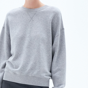 Nouveau style d'hiver pour femmes sweat confortable tricoté surdimensionné Streetwear anti-boulochage caractéristique imprimé vêtements de sport pour femmes - Product Image 4