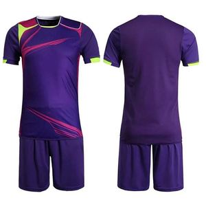 Uniformes de equipo de fútbol personalizados de alta calidad Camisetas y pantalones cortos de alto estilo con logotipo de equipo en relieve Nombre y número de Jugador - Product Image 3