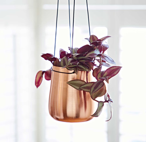 Wholesale Copper Hanging <b>Plant</b> <b>Baskets</b> for Home Balcony Garden Decorative Outdoor Flower <b>Pots</b> for <b>Plants</b> - Product Image 2