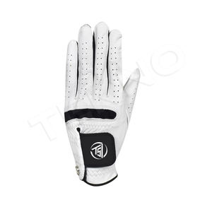 Venta al por mayor de guantes de golf con logotipo personalizado Premium Cabretta cuero guantes de golf mano izquierda derecha piel de oveja guantes de golf para hombres - Product Image 1