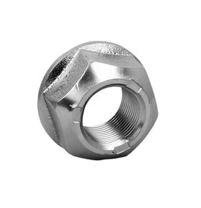 Best Quality Customized OEM Polished/Zinc Plated Stainless Steel Automotive Spindle Flange Nuts Huge Sale High Durability - Product Image 1