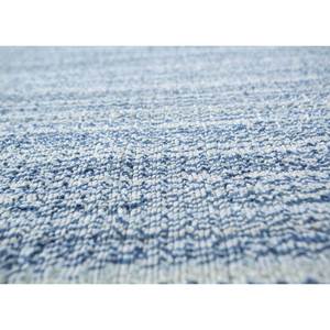 Alfombras de Lana y Viscosa a Rayas Azules Tejidas a Mano Hwv-51031 para Uso Doméstico - Product Image 3