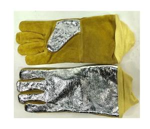 Gants de soudage en aluminium résistant à la chaleur de meilleure qualité pour les travaux d'incendie - Product Image 3