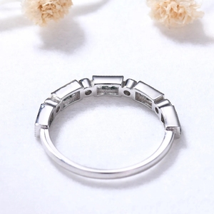 แหวนประดับเพชรแท้สีทองแท้ดีไซน์ใหม่หรูหรามอสพร้อมแหวนเพชรแท้แหวนเพชรธรรมชาติ - Product Image 4