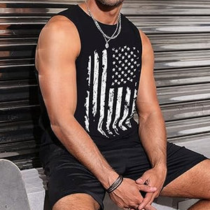 Custom Lightweight Breathable Workout Tank Top Casual Knitted <b>Running</b> <b>Singlet</b> with Breathable Sleeveless Shirt Design - Product Image 6