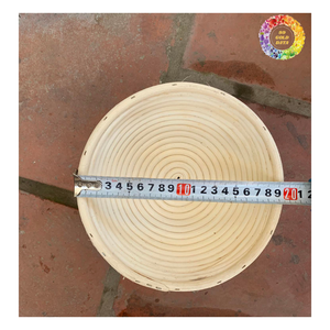 Bol à pain en rotin, panier rond ou ovale naturel pour lever la pâte et faire du pain, panier à pain avec doublure - Product Image 3