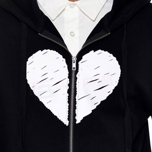 Sudadera con capucha de invierno para hombre, tejido de punto de secado rápido, logotipo de tamaño personalizado, estampado Digital transpirable antibolitas, sudadera de secado rápido - Product Image 6