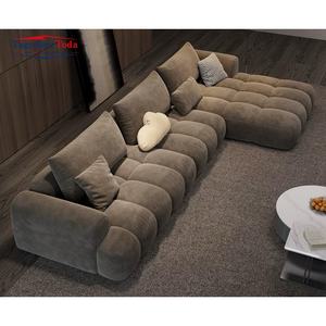 Divano Componibile a L per Soggiorno con Poltrona Reclinabile - Scopri il Divano Modulare Moderno di Alta Gamma - Product Image 2