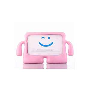 "ROHS Certified for Huawei MatePad T3 7" Trifold TPU+PC Shockproof <b>Stand</b> Case with Pencil Holder-Pink" - Product Image 1