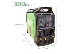 Nouvelle soudeuse à l'arc TIG à impulsions numérique ACDC Everlasst PowerTIG-255EXT pour usage industriel et DIY, 110V/220V double, OEM avec garantie - Product Image 4