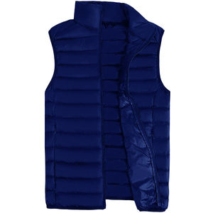Chaleco acolchado ligero para hombre con capucha, chaqueta sin mangas resistente al agua para senderismo, chaleco de esquí, chaleco - Product Image 6