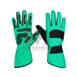 Gants de karting multicolores avec logo personnalisé, pour hommes et femmes, respirants, flexibilité premium, avec une adhérence et une durabilité améliorées - Product Image 1