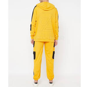 Survêtement de jogging décontracté pour hommes de haute qualité avec poches et pantalon à cordon pour la salle de sport et l'extérieur en hiver - Product Image 2