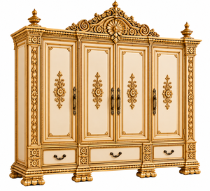Juego de Cama King Size Tallado a Mano Royal Maharaja, Muebles de Dormitorio King Size Americanos, Muebles de Dormitorio de Madera de Teca Hechos a Mano en el Reino Unido - Product Image 5