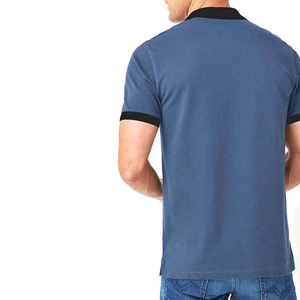 Logo du client OEM Polo d'été pour hommes Nouveau polo à manches courtes en coton tricoté Prix de gros Vêtements d'été - Product Image 4
