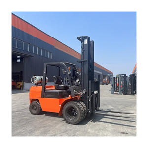 Chariot élévateur électrique 2t 3 tonnes 4 tonnes Meilleure sécurité Fiabilité Quatre roues Batterie Chariot élévateur de levage Moteur diesel Source d'alimentation - Product Image 3