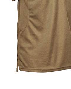 Camiseta Polo para Hombre, Color Marrón, Poliéster Piqué, Manga Corta, Transpirable, Logotipo Personalizado, Uniforme Deportivo Corporativo, OEM, ODM, Venta al por Mayor - Product Image 3