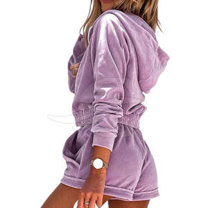 Conjuntos de Sudadera con Capucha para Mujer, 100% Algodón, Calidad Premium, Fabricante de Pakistán, Personalizables OEM, Transpirables, de Secado Rápido y Ligeros - Product Image 4