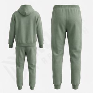 ชุดวอร์มสปอร์ตแวร์ลายย้อมสีแบบแอซิดวอชสำหรับผู้ชาย คุณภาพสูง ปรับแต่งสีได้ ระบายอากาศดี สไตล์ฤดูหนาว เหมาะสำหรับออกกำลังกายและเล่นกีฬา - Product Image 2