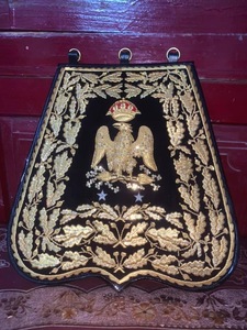 Ceci est une sabretache de cérémonie complète de l'artillerie royale victorienne. - Product Image 3