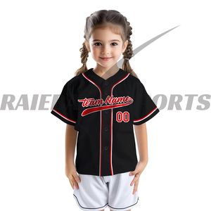 Ensemble uniforme de baseball pour jeunes de haute qualité, vêtements de sport personnalisés par sublimation pour équipe, vêtements de baseball et de softball de haute qualité - Product Image 2