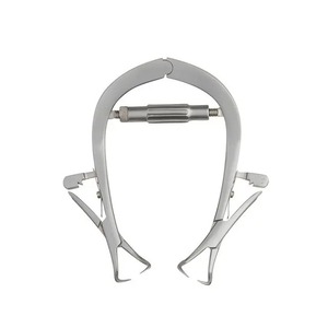 Retractor de tiroides Joll con 2 cuchillas de pinza de retención automática y mango estriado de 150mm hecho en Alemania de alta calidad - Product Image 3