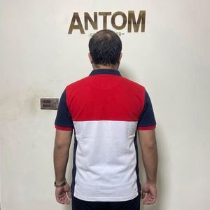 Chemise zippée en tricot solide anti-rides pour personnes âgées handicapées, sur mesure, nouvelle collection 2023, haute qualité, logo OEM - Product Image 2